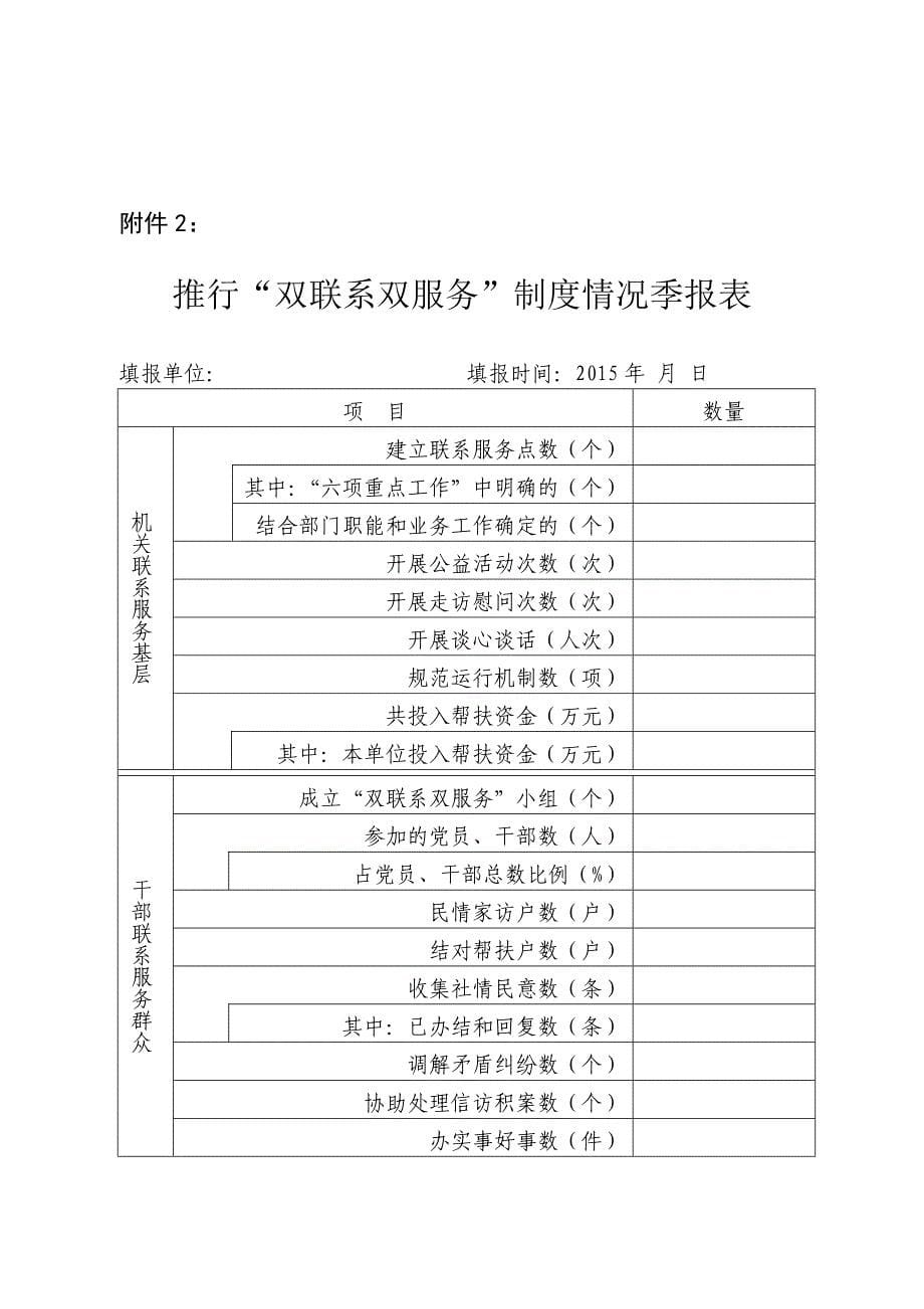 “双联系 双服务”实施方案_第5页