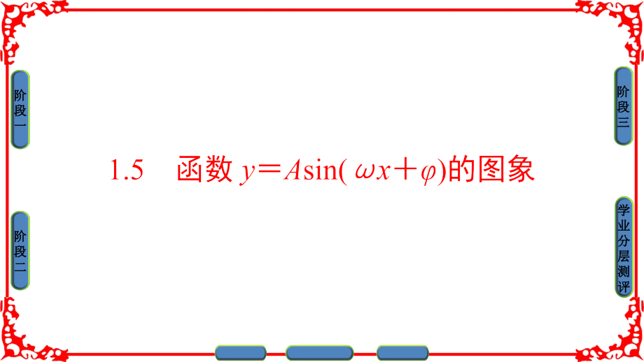 2016-2017学年高中数学人教版必修四第一章 三角函数1.5_第1页