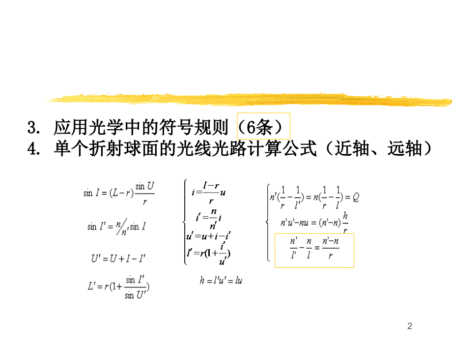 天津大学-工程光学-习题课I_第2页