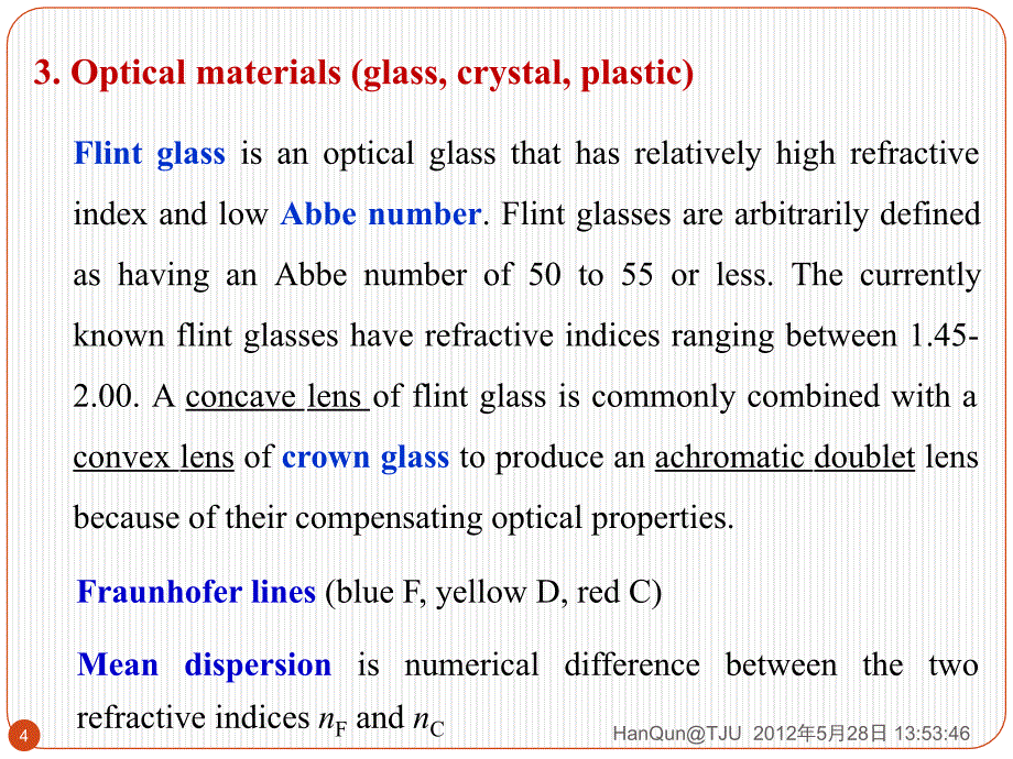 天津大学工程光学第3章-总结与习题_第4页