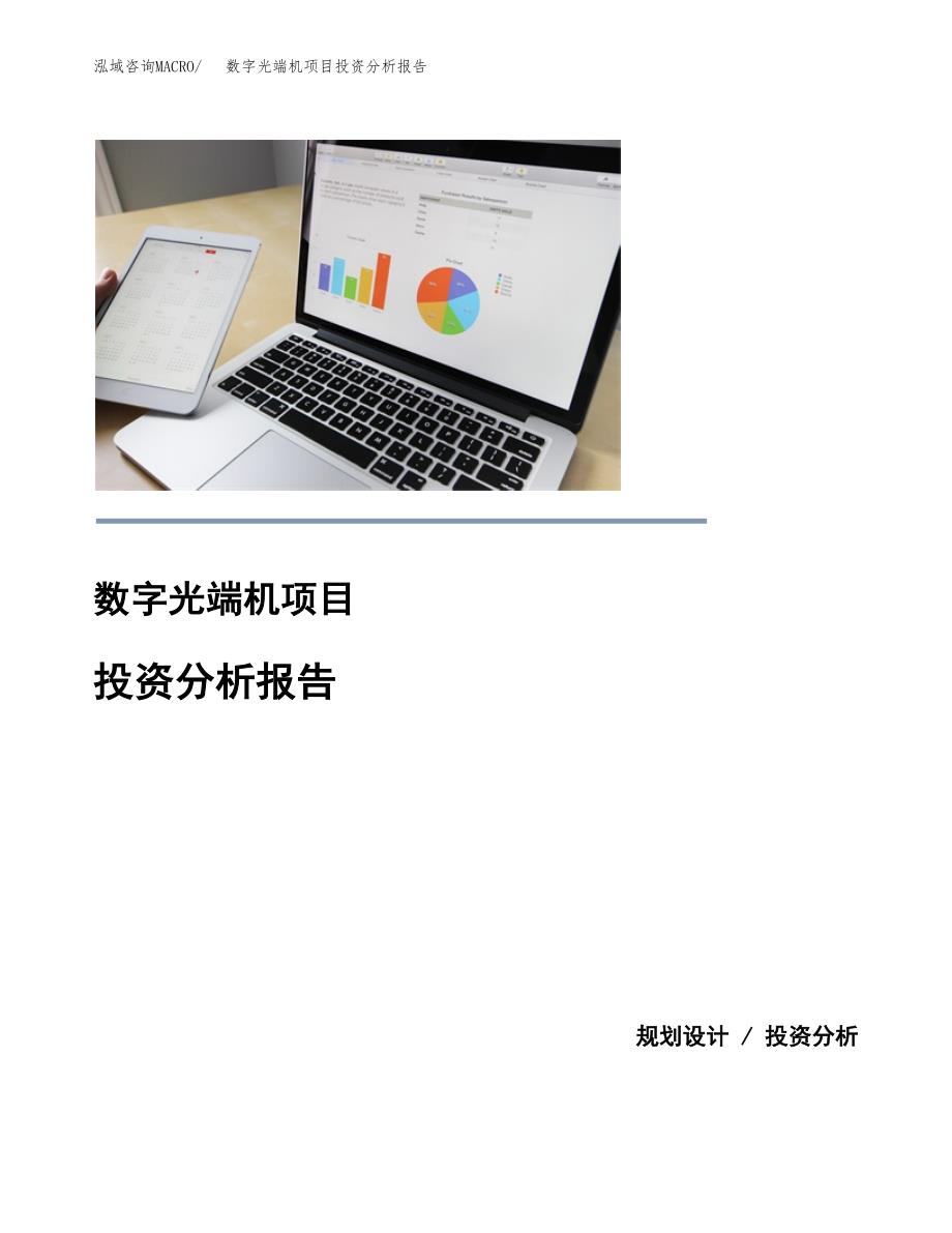 （模板）数字光端机项目投资分析报告_第1页