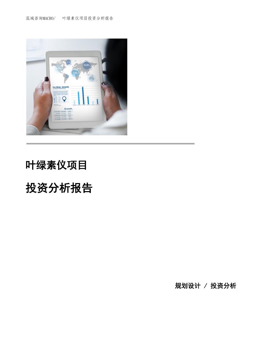 （模板）叶绿素仪项目投资分析报告_第1页