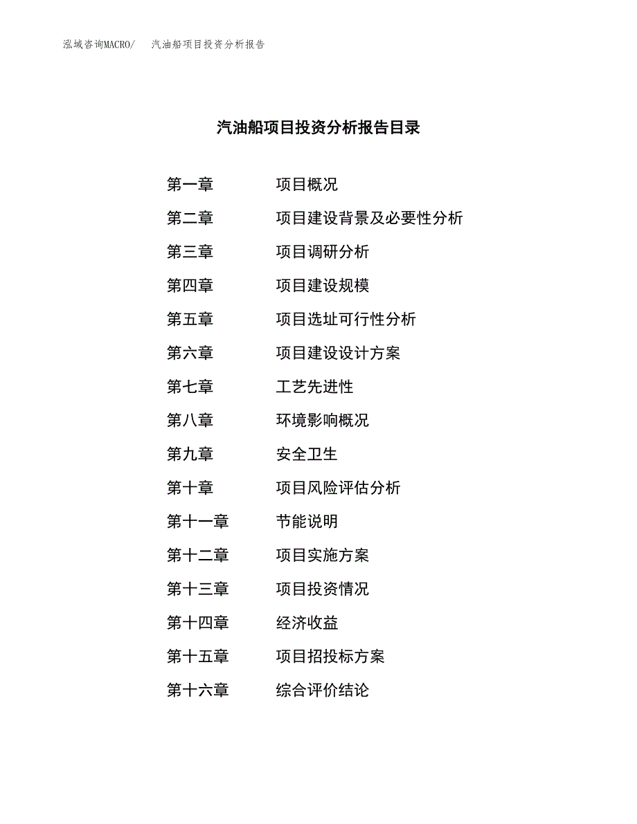 （模板）汽油船项目投资分析报告_第3页