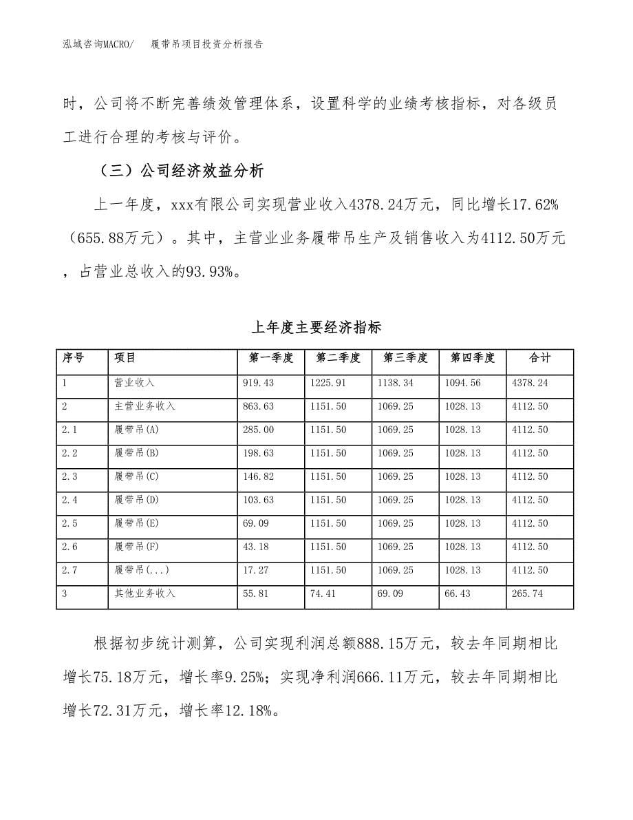 （模板）履带吊项目投资分析报告_第5页