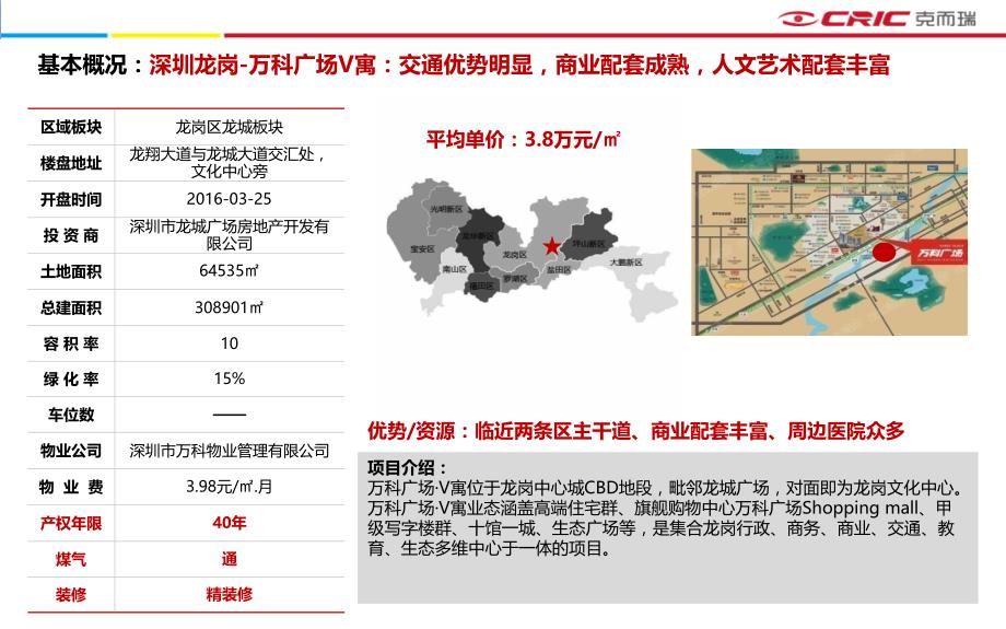 【房地产项目分析】深圳龙岗—万科广场·V寓_第2页