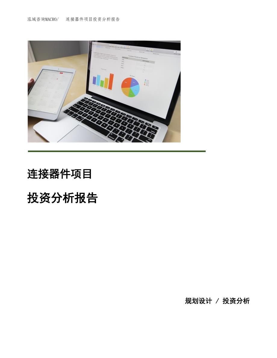（模板）连接器件项目投资分析报告_第1页