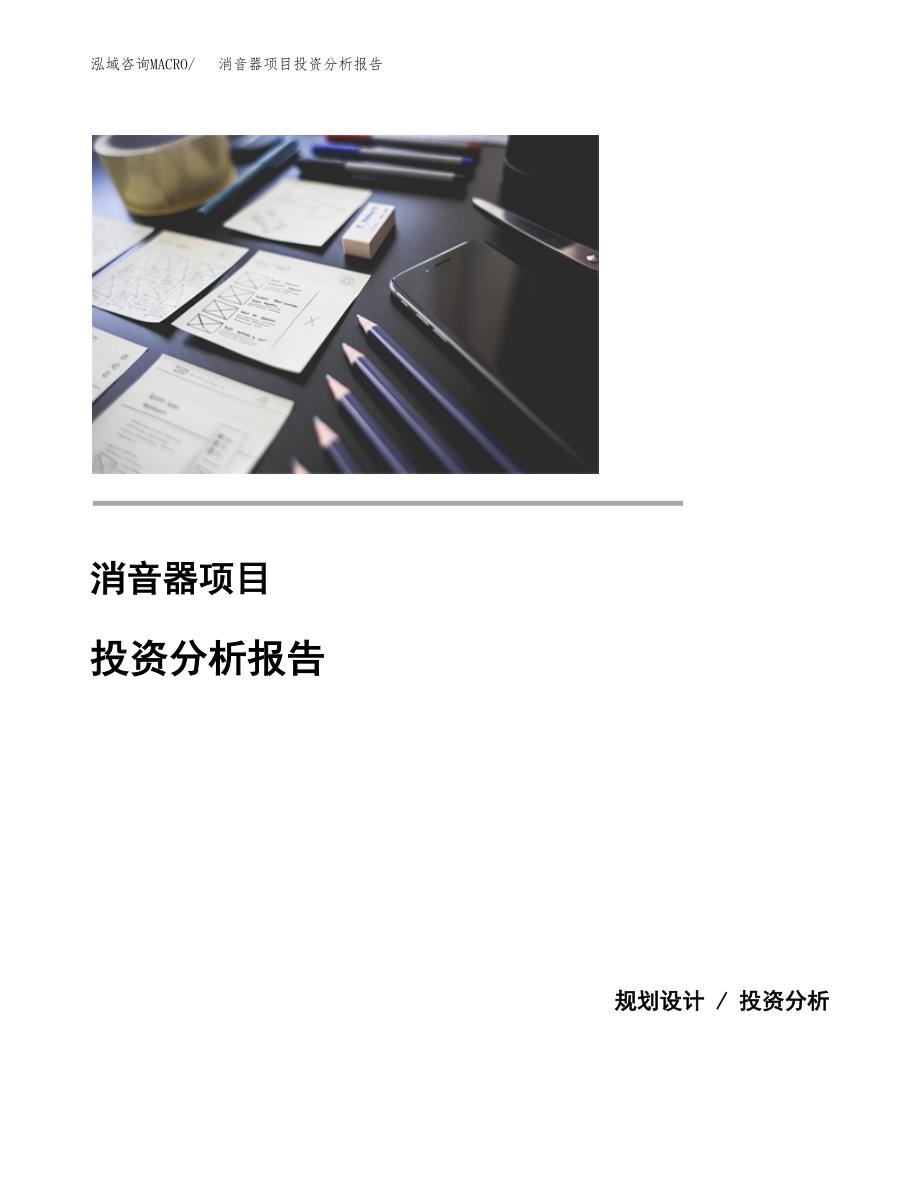 （模板）消音器项目投资分析报告 (1)_第1页