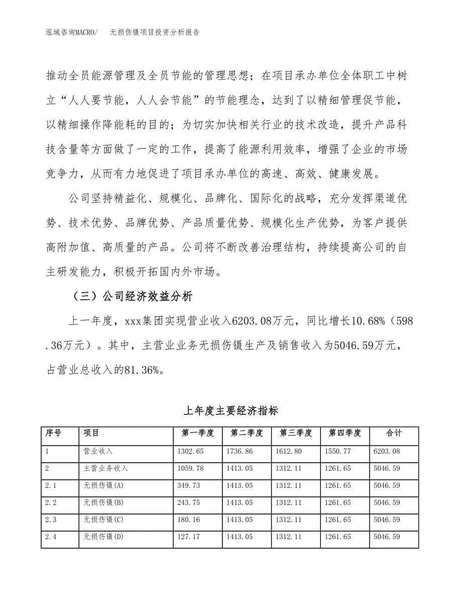 （模板）无损伤镊项目投资分析报告_第5页