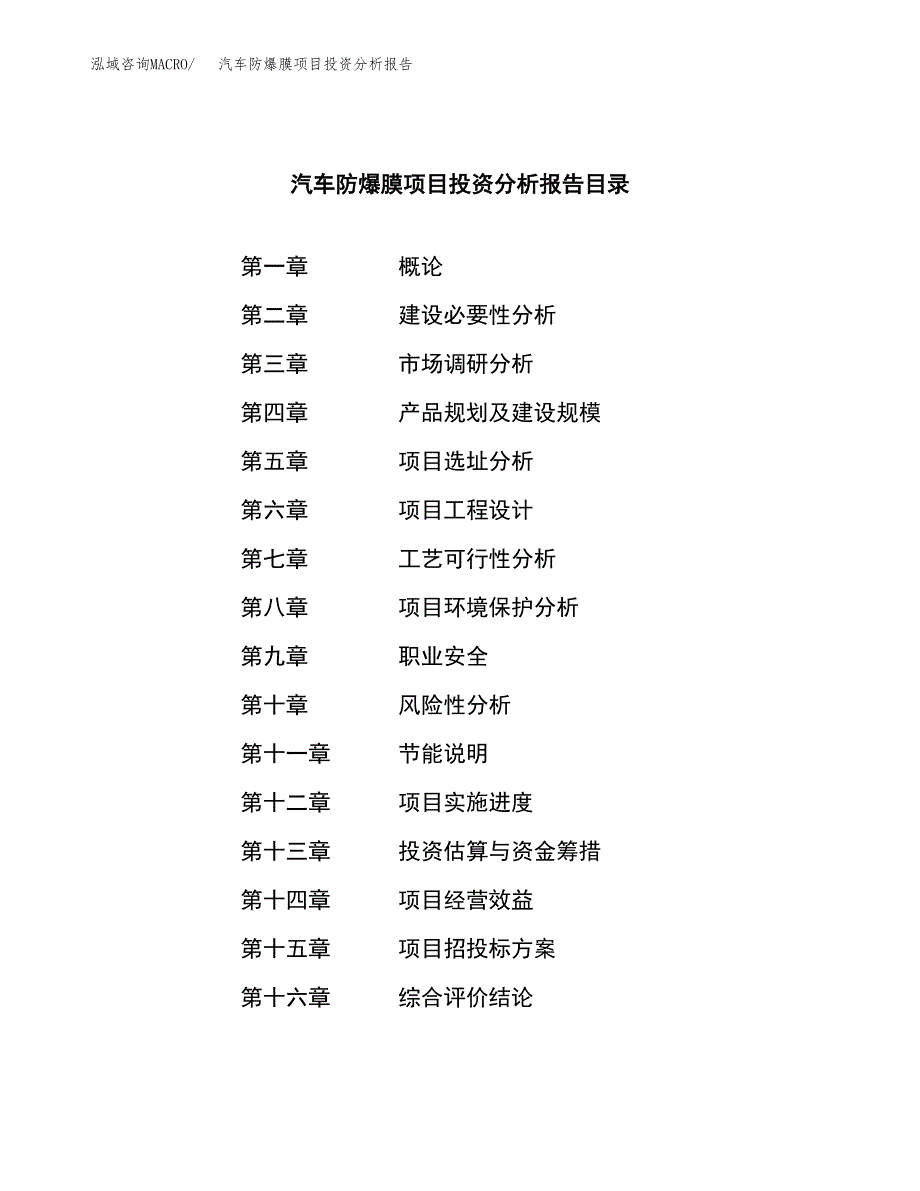 （模板）汽车防爆膜项目投资分析报告 (1)_第3页