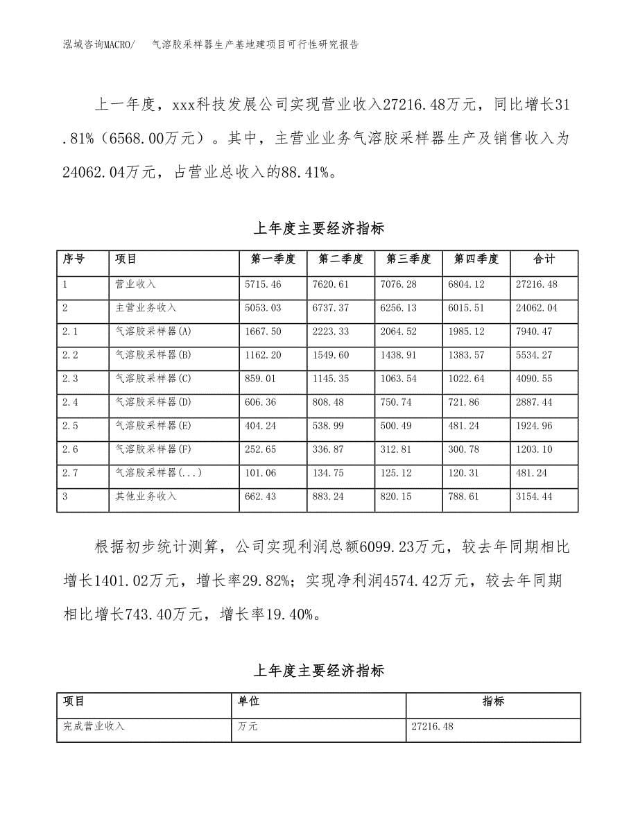 （模板）气溶胶采样器生产基地建项目可行性研究报告_第5页