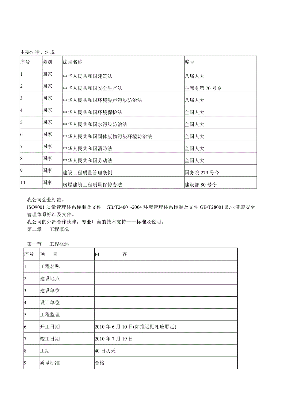 北京某公寓大堂装修工程施工组织设计(doc 31页)_第3页