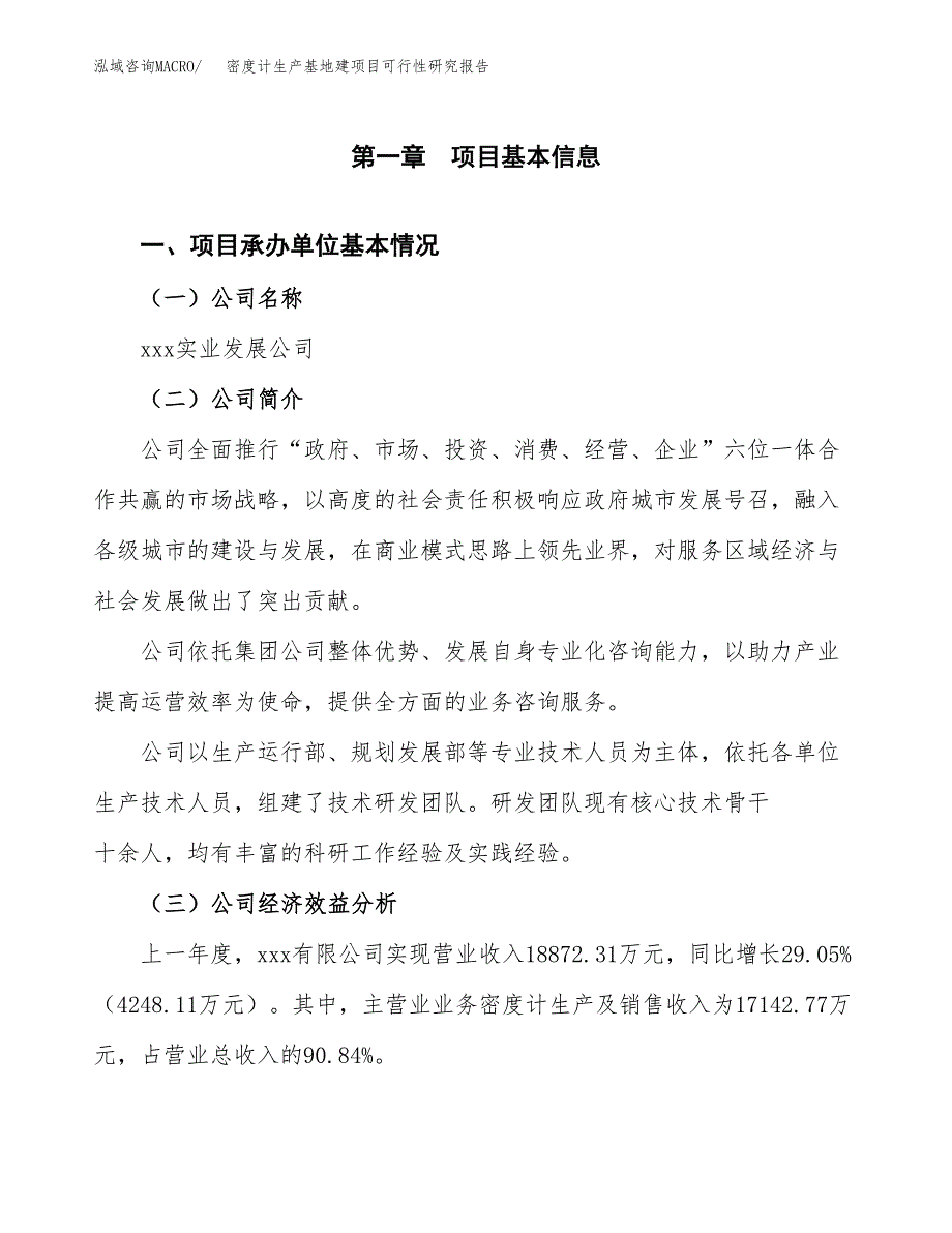 （模板）密度计生产基地建项目可行性研究报告 (2)_第4页