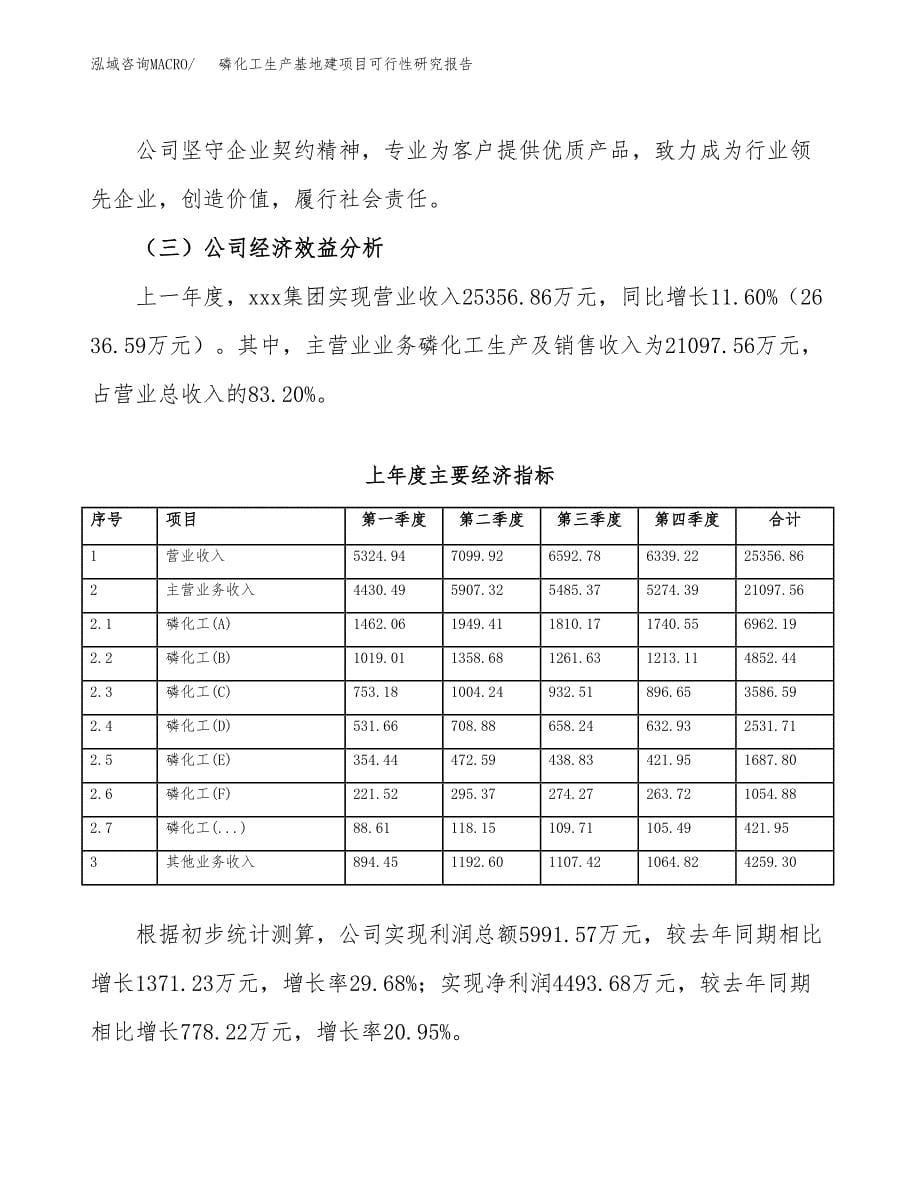 （模板）磷化工生产基地建项目可行性研究报告 (1)_第5页