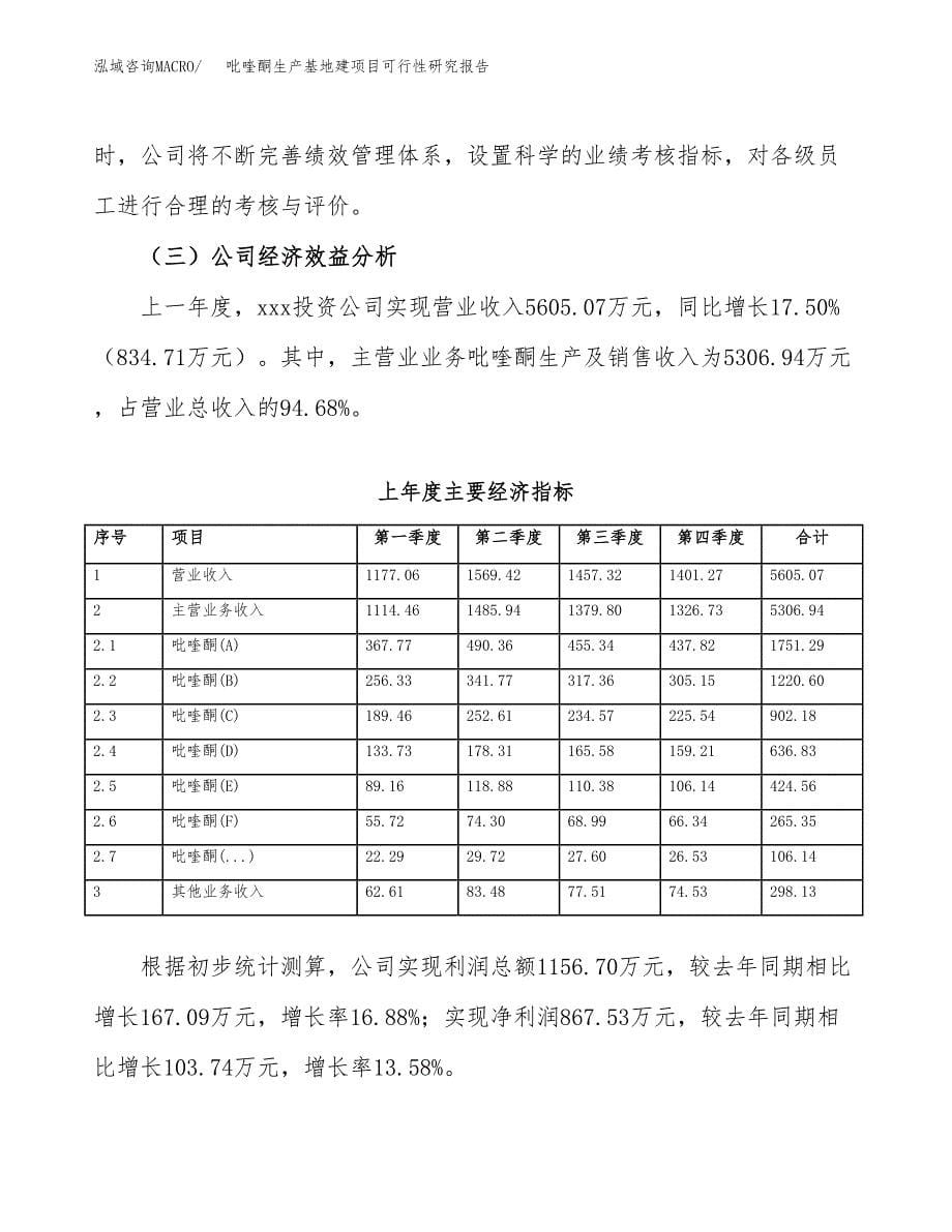 （模板）吡喹酮生产基地建项目可行性研究报告_第5页