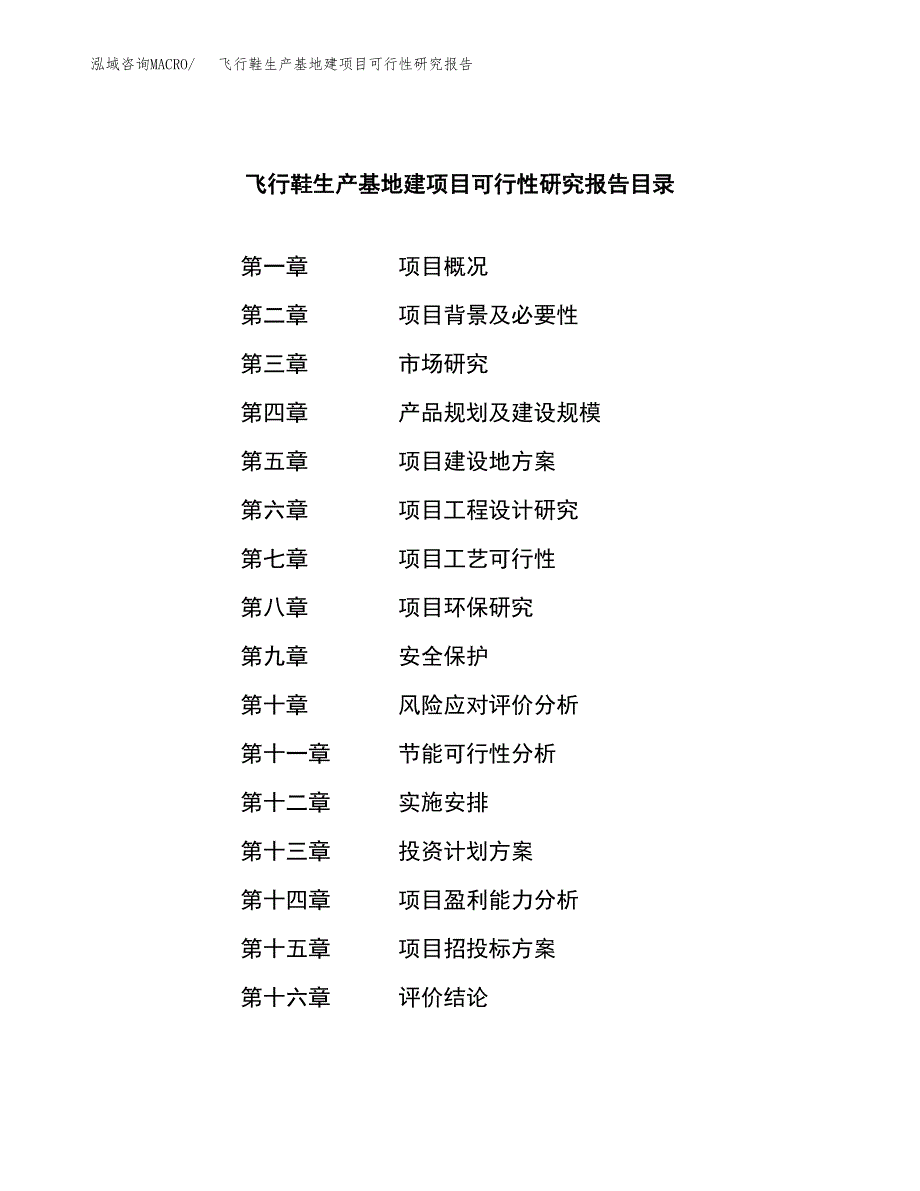 （模板）飞行鞋生产基地建项目可行性研究报告_第4页