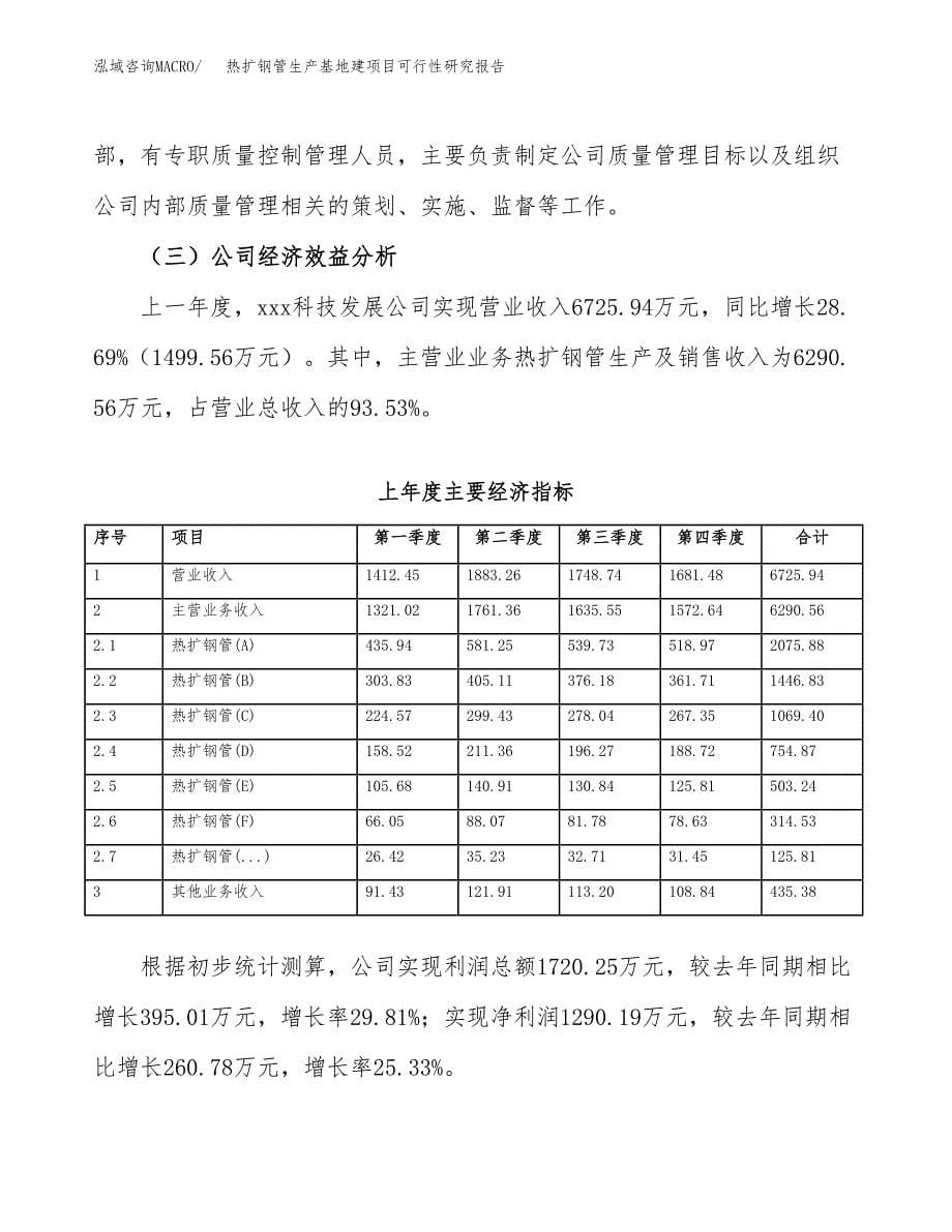 （模板）热扩钢管生产基地建项目可行性研究报告_第5页