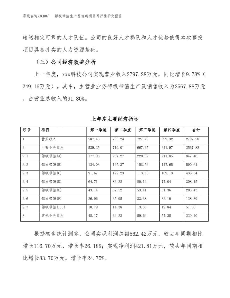 （模板）铝板带箔生产基地建项目可行性研究报告_第5页