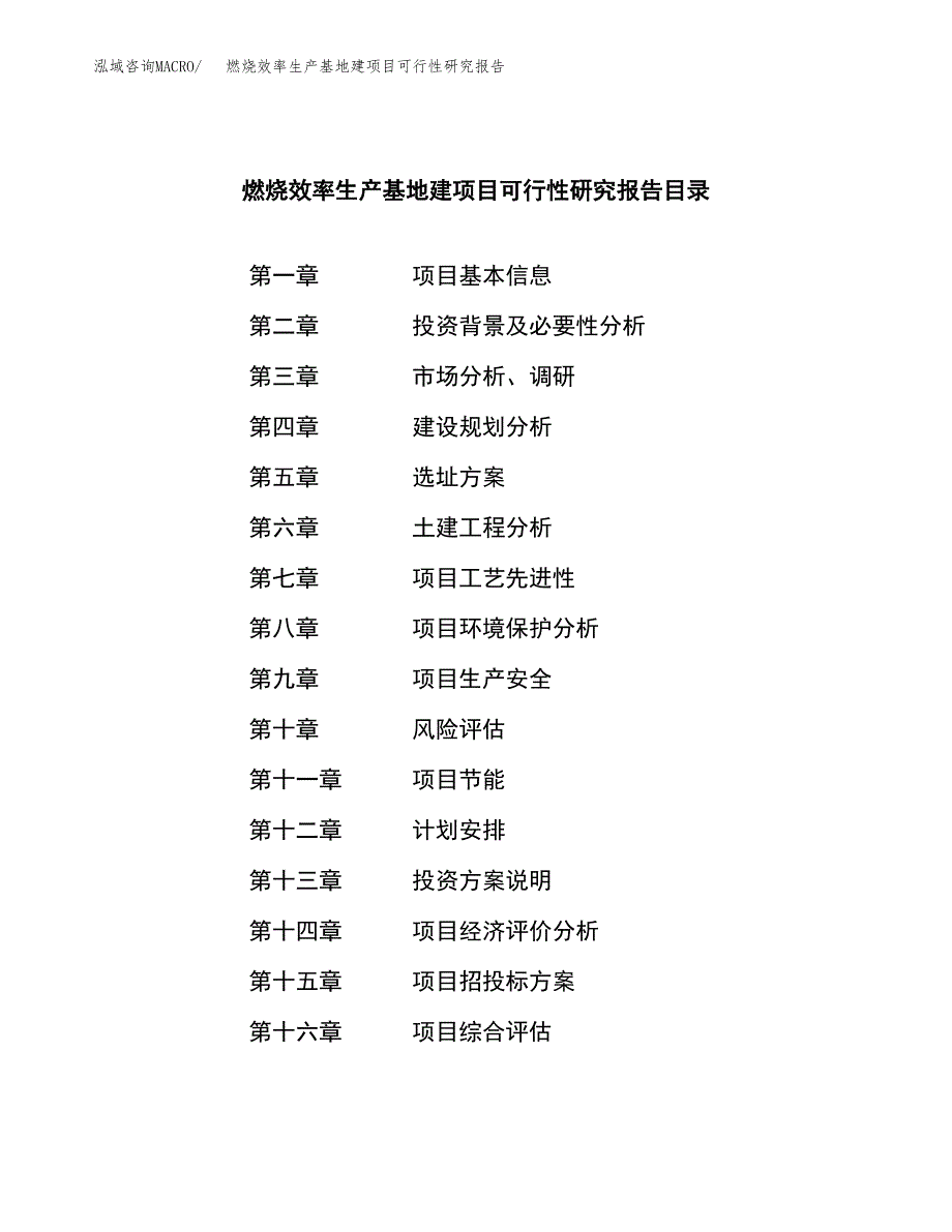 （模板）燃烧效率生产基地建项目可行性研究报告 (1)_第3页