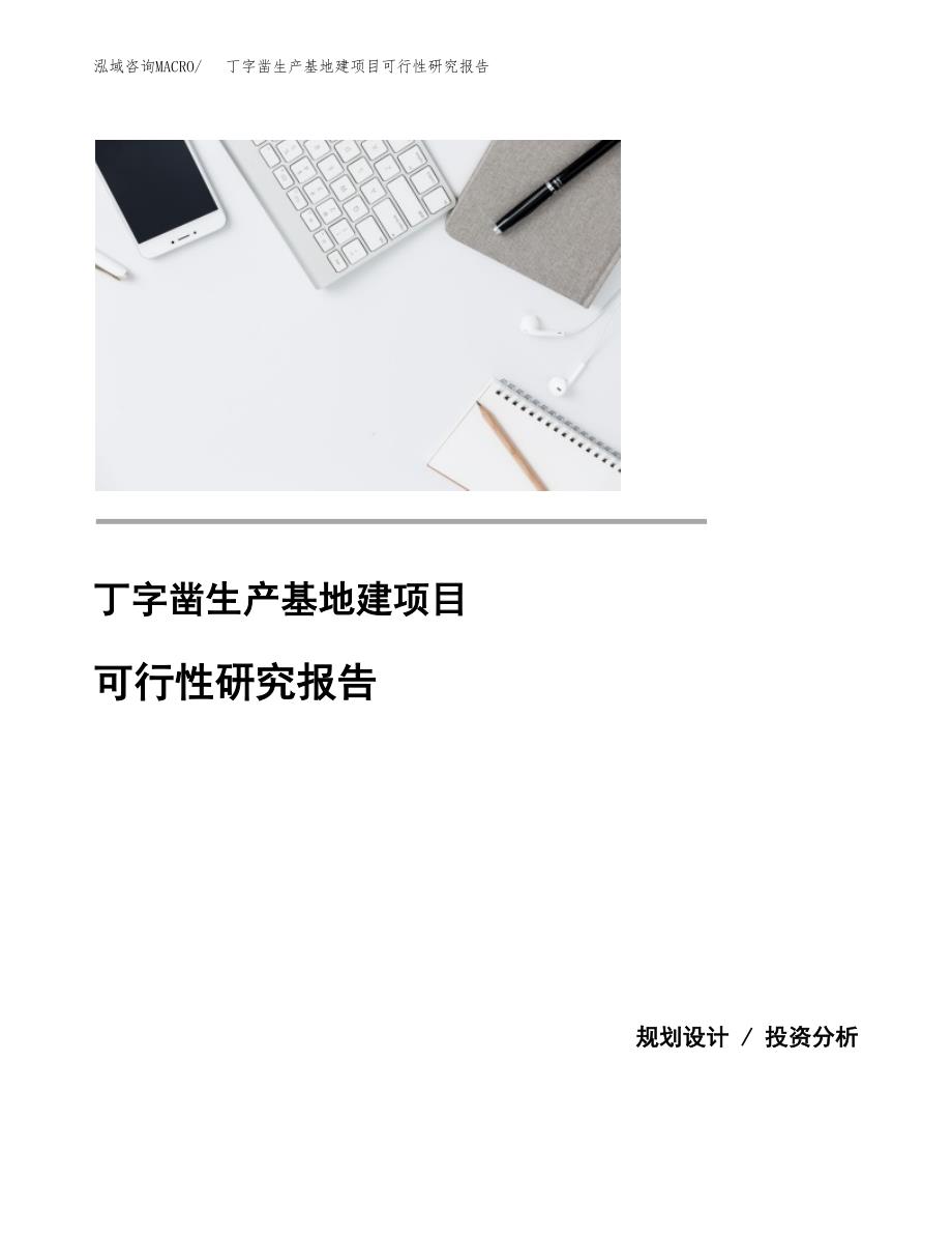 （模板）丁字凿生产基地建项目可行性研究报告_第1页