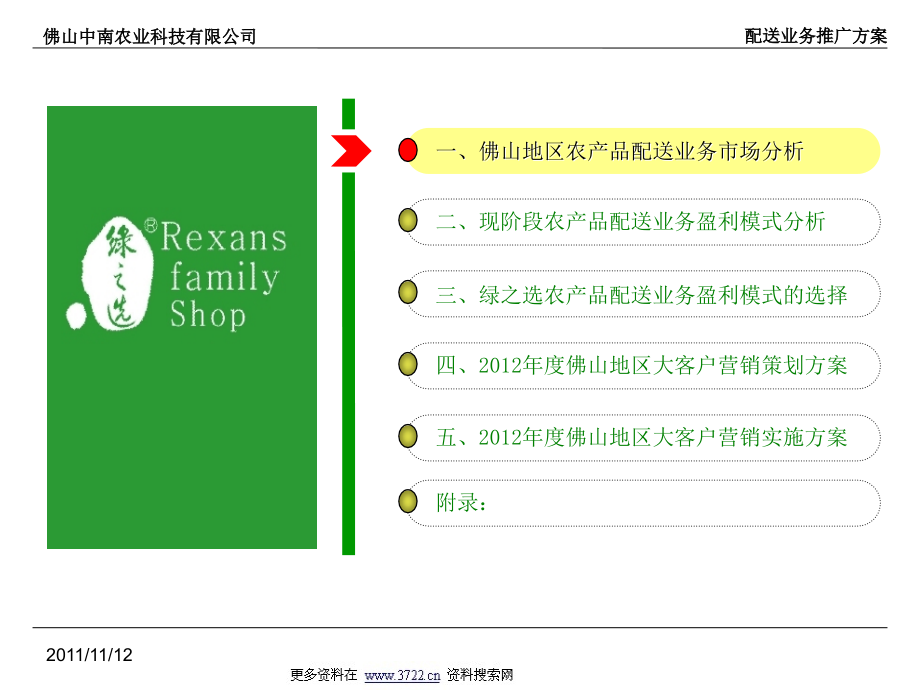 佛山中南农业科技有限公司配送业务推广方案（ppt 190页）_第2页