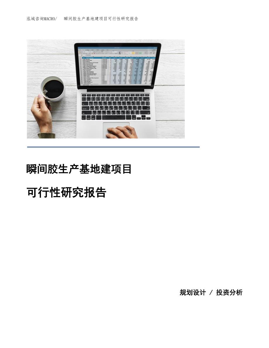 （模板）瞬间胶生产基地建项目可行性研究报告_第1页