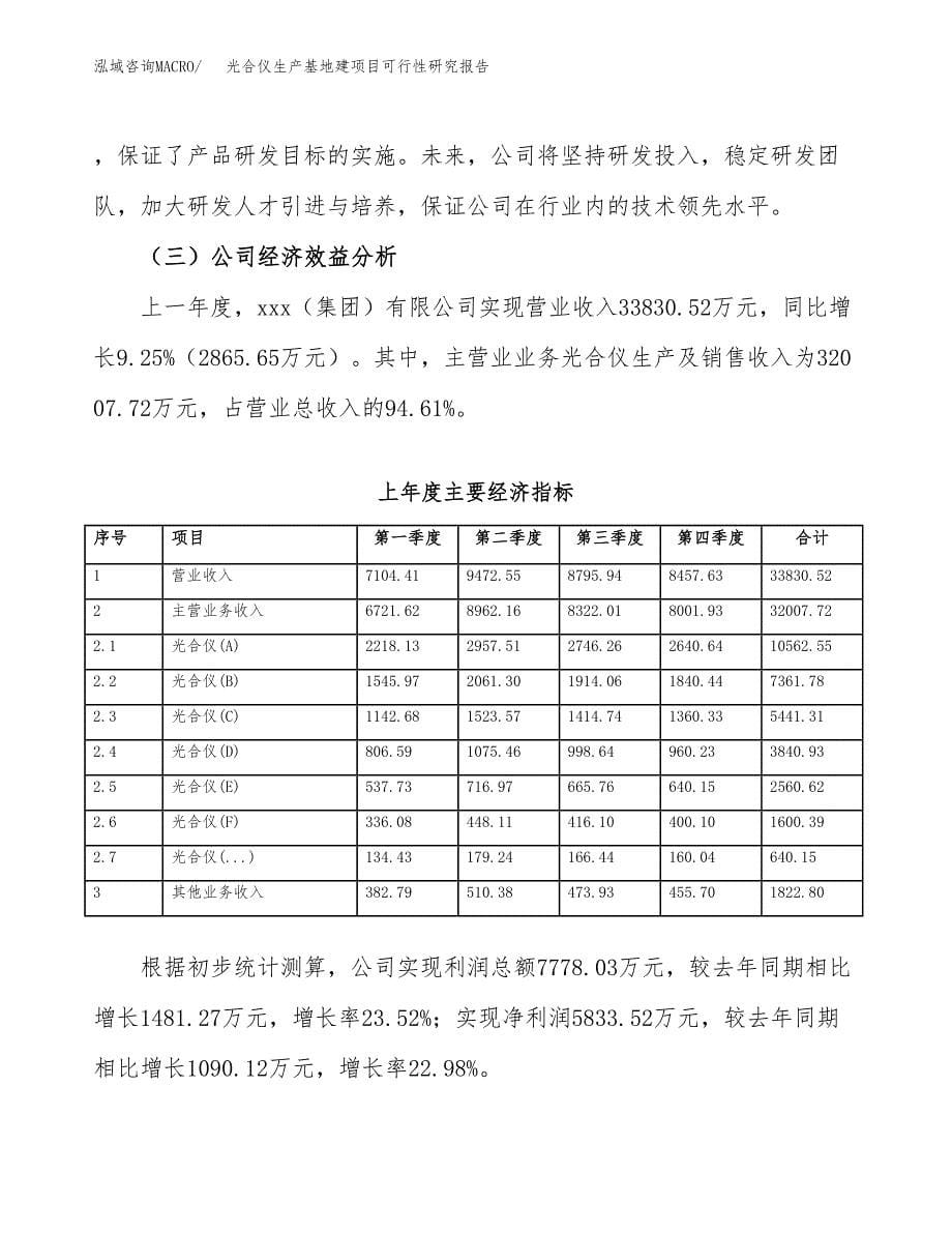 （模板）光合仪生产基地建项目可行性研究报告_第5页