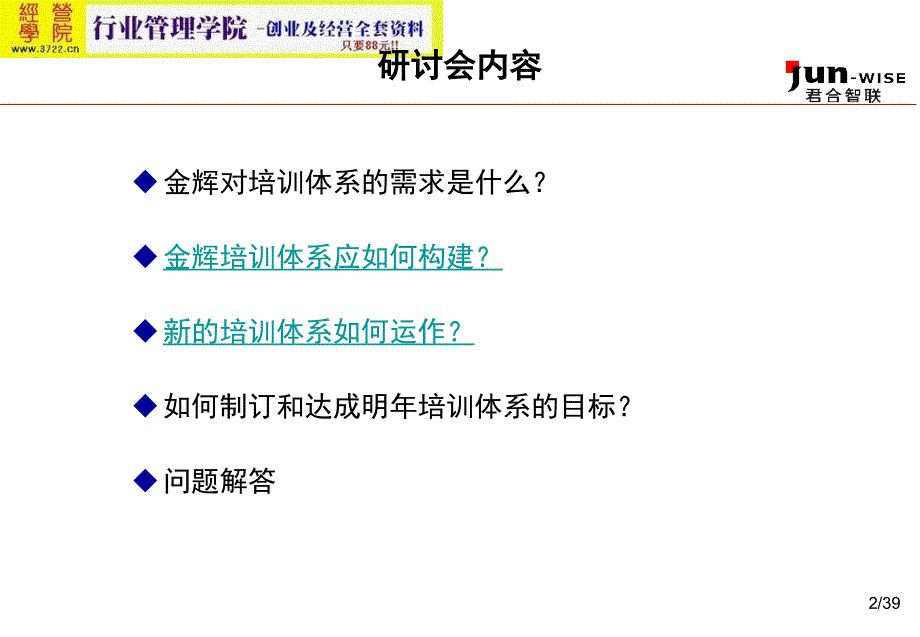 福建金辉房地产如何构建企业的培训体系(ppt 20页）_第2页