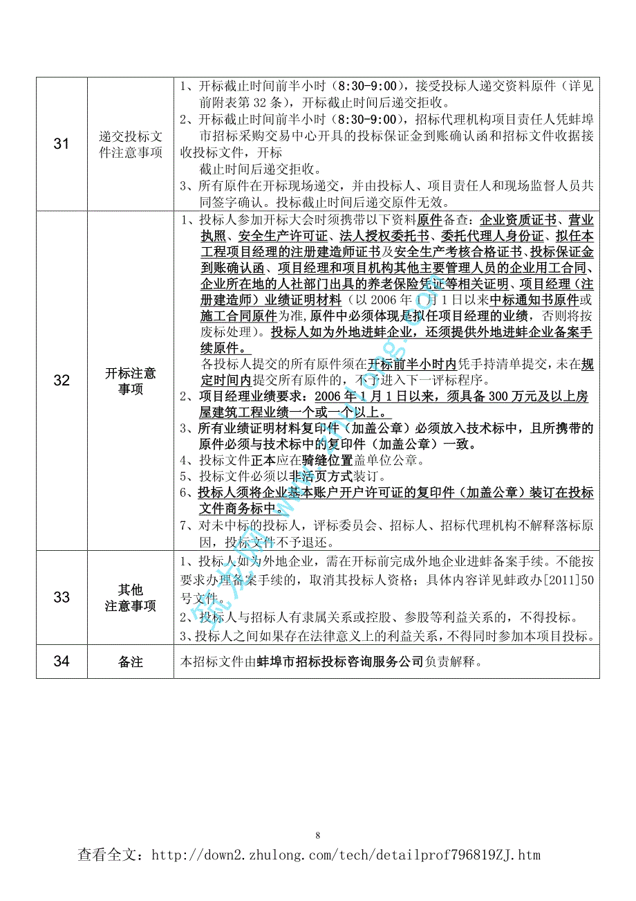 蚌埠某中心综合楼工程施工招标文件(pdf 24页)_第4页