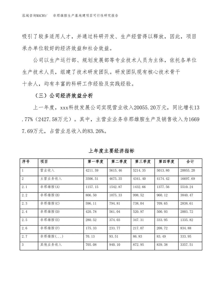 （模板）非那雄胺生产基地建项目可行性研究报告_第5页