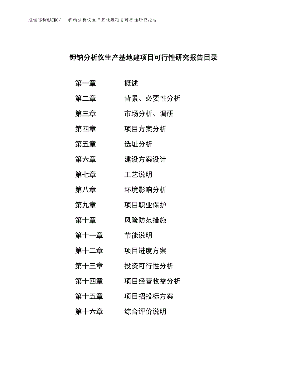 （模板）钾钠分析仪生产基地建项目可行性研究报告_第3页