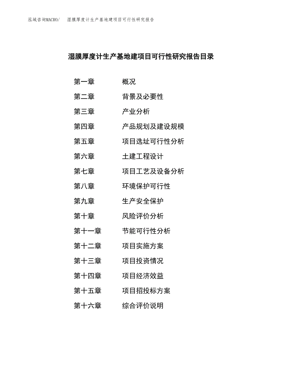 （模板）湿膜厚度计生产基地建项目可行性研究报告_第3页