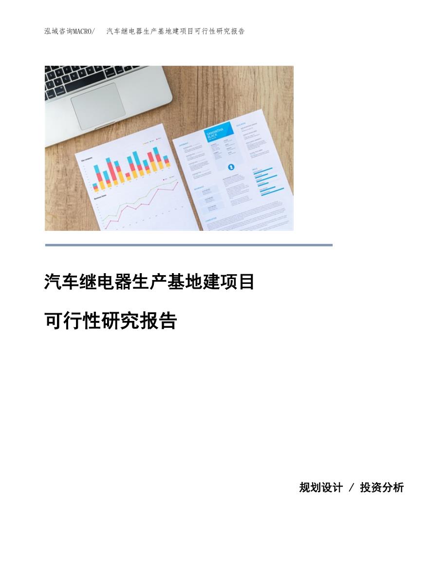 （模板）汽车继电器生产基地建项目可行性研究报告_第1页