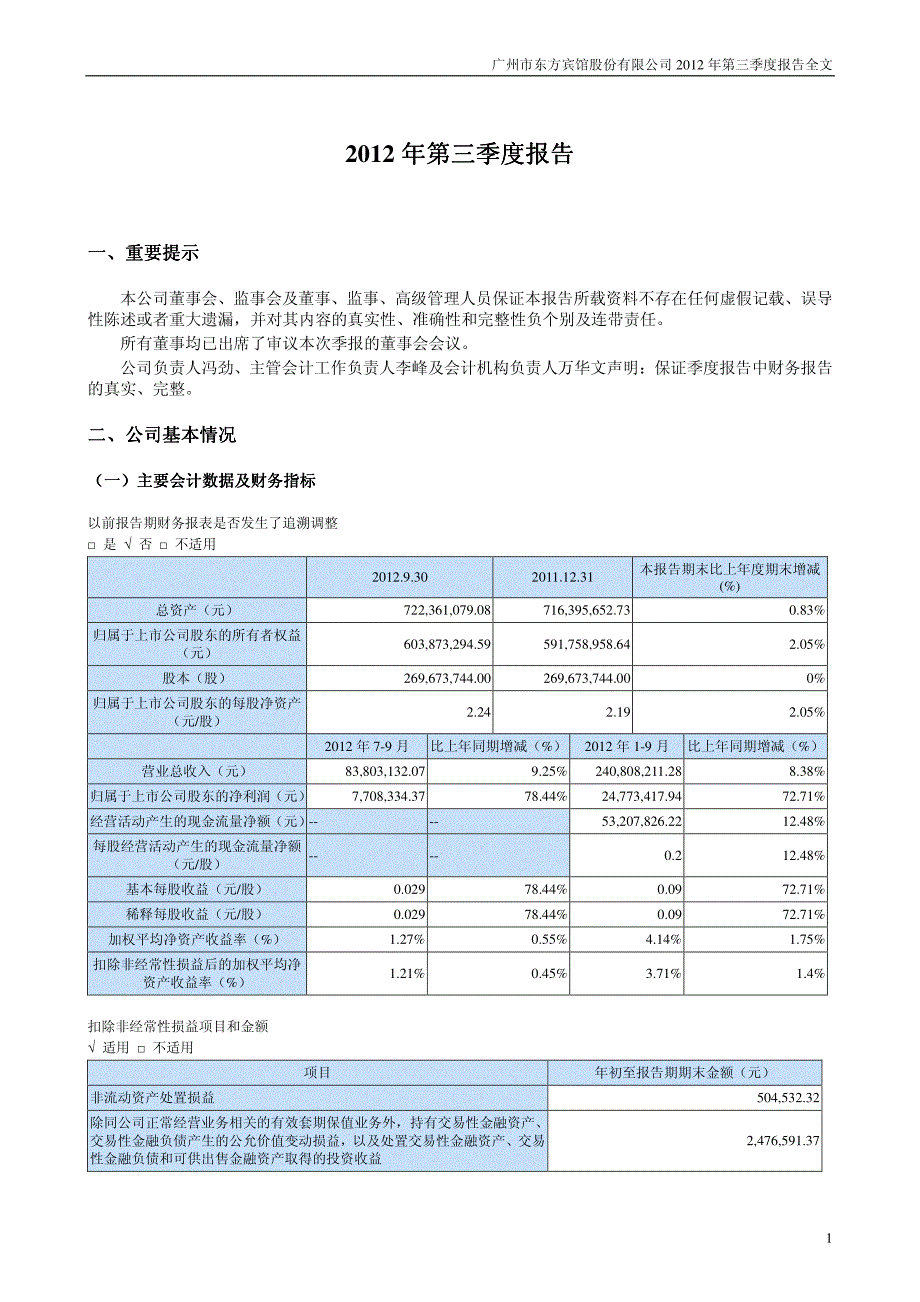 年第三季度报告年第三季度报告_第1页