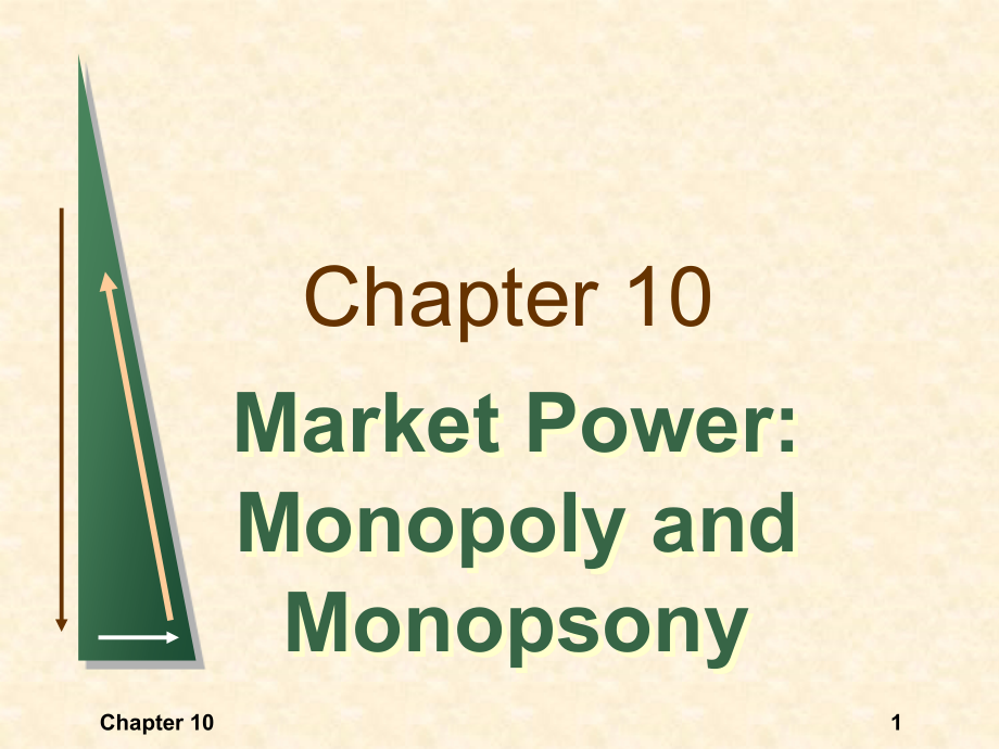 Monopsony(微观经济学-华侨大学，JeffCaldwell).ppt_第1页