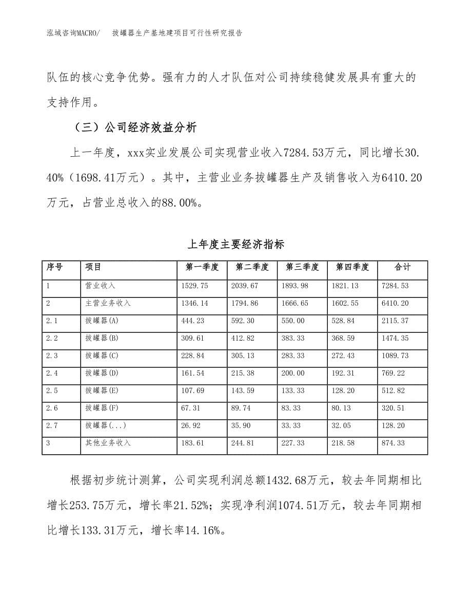 （模板）拔罐器生产基地建项目可行性研究报告 (1)_第5页