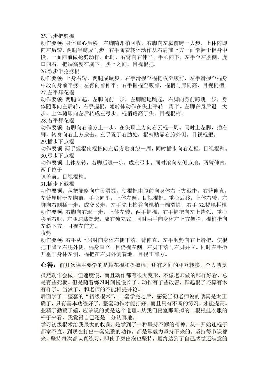 学习初级棍术心得.doc_第5页