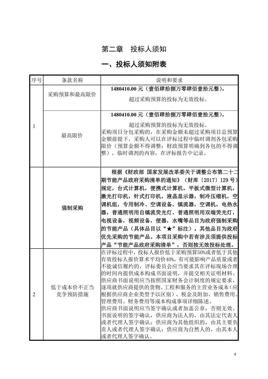 农村广播运行维护设备（收扩机、变压器、高音喇叭）采购招标文件_第5页