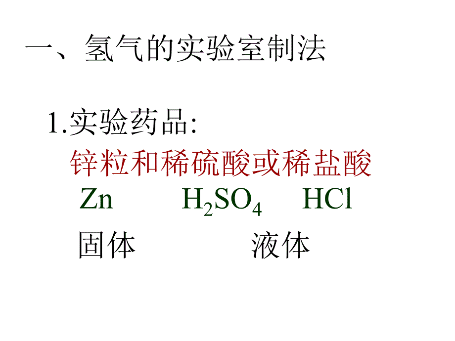 氢气的实验室制法课件_第2页