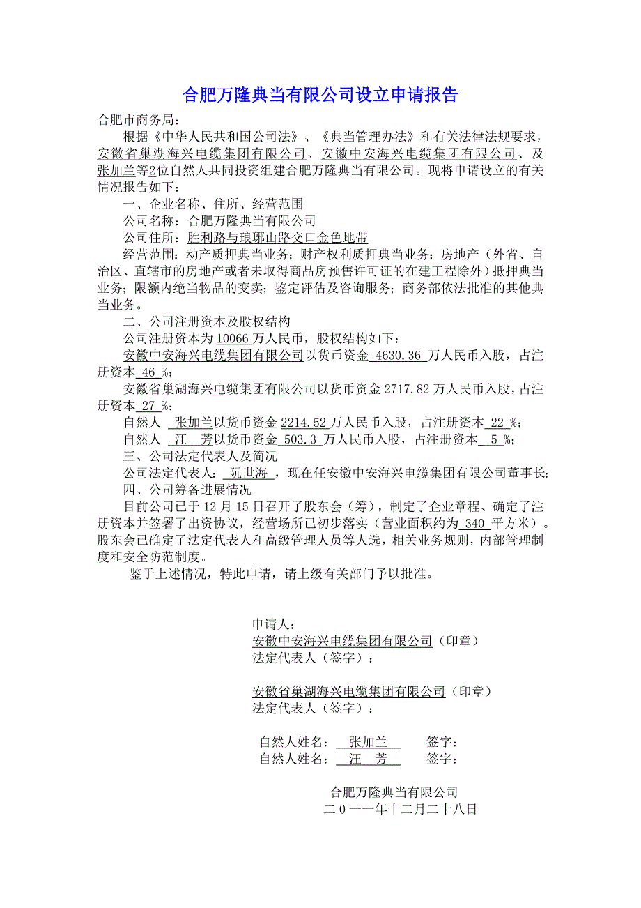 某典当有限公司申报资料介绍_第4页