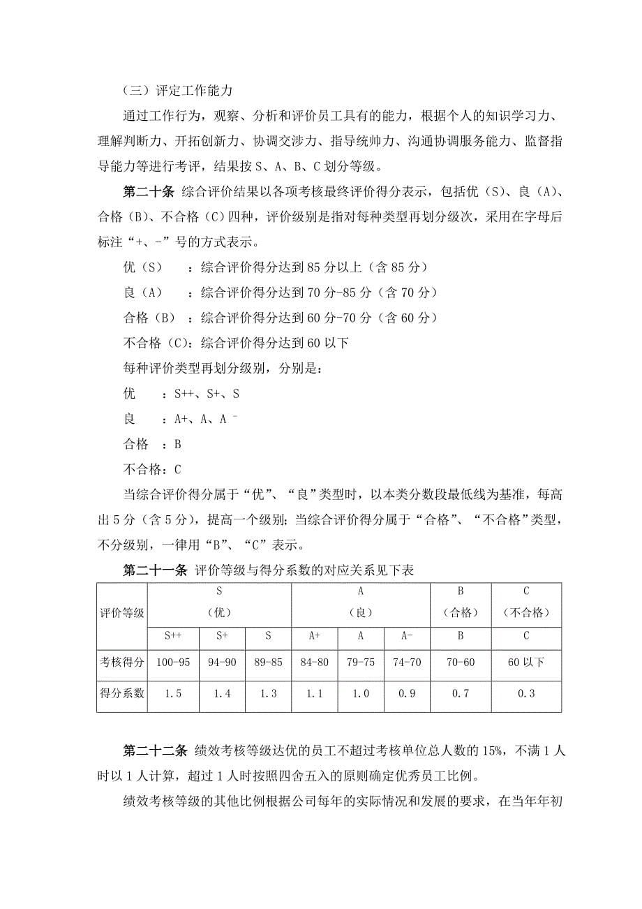 某公司绩效考核体系分析_第5页