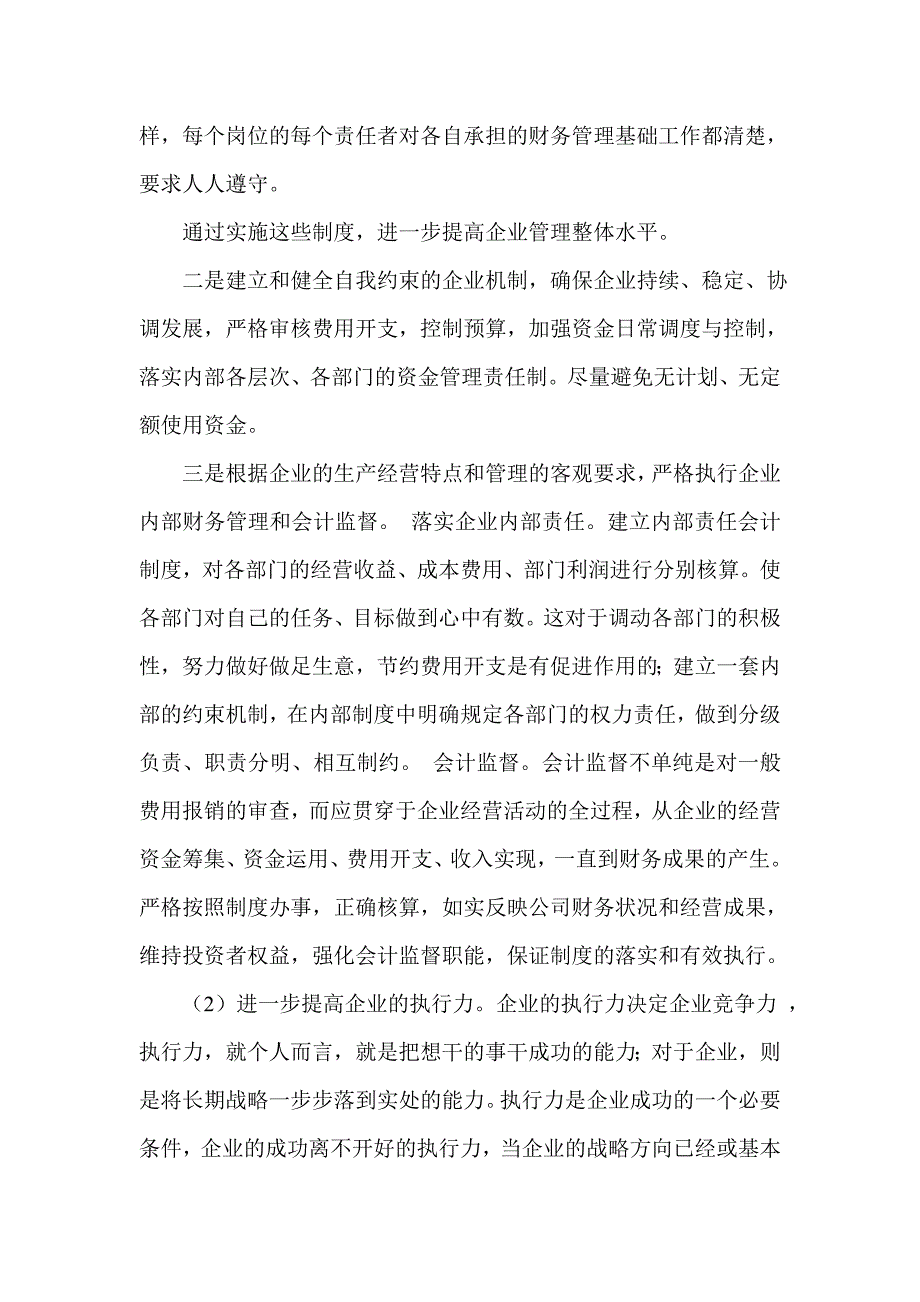 某年某公司财务部门工作规划_第4页