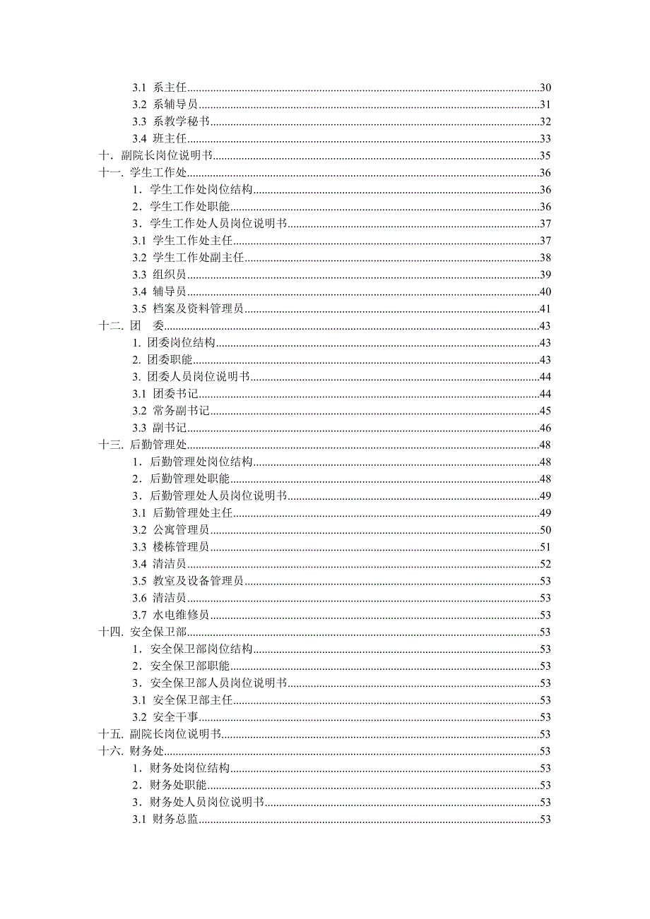 某电子信息专修学院岗位说明书_第3页