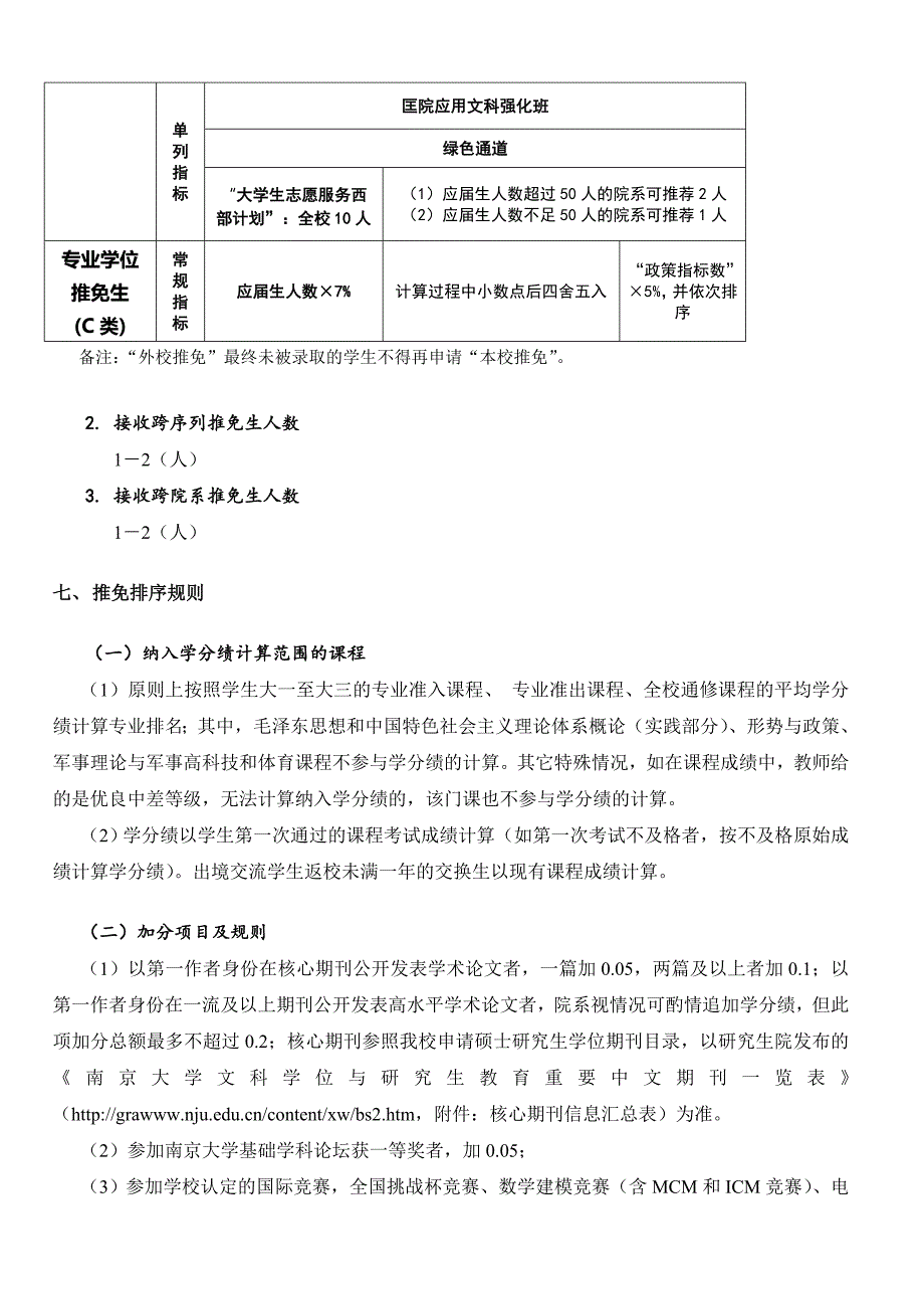 南京大学系推免生工作细则_第3页