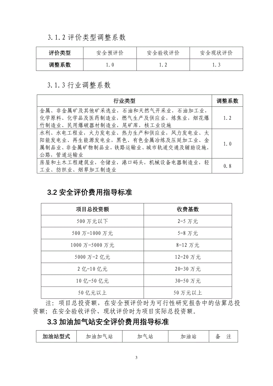 安全评价咨询服务收费指导意见_第2页