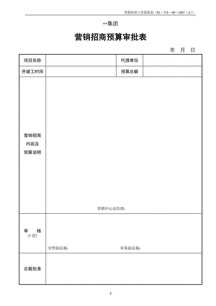 某房地产集团工作流程汇编(房地产制度3)_第5页