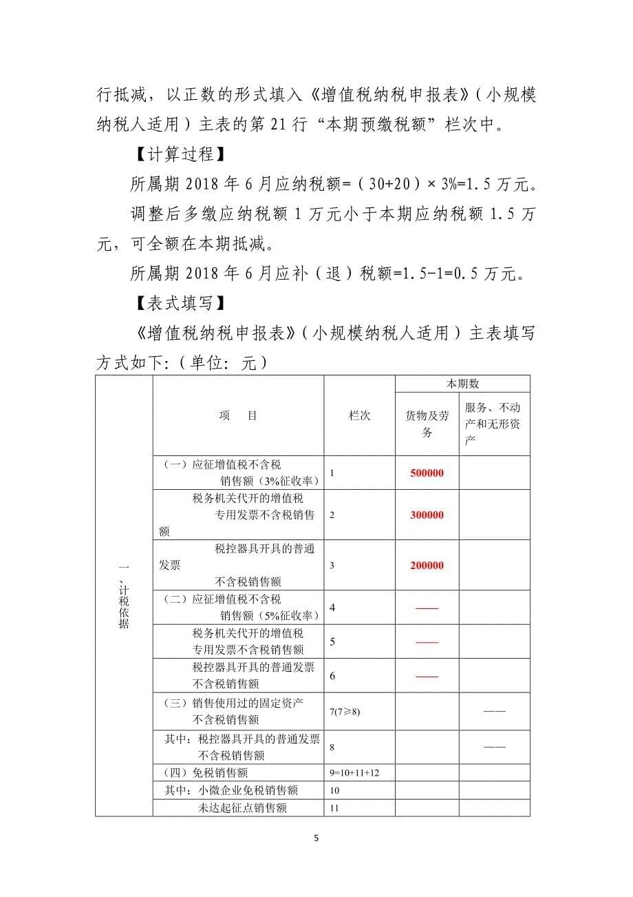 深化增值税改革纳税申报常见问题解答_第5页