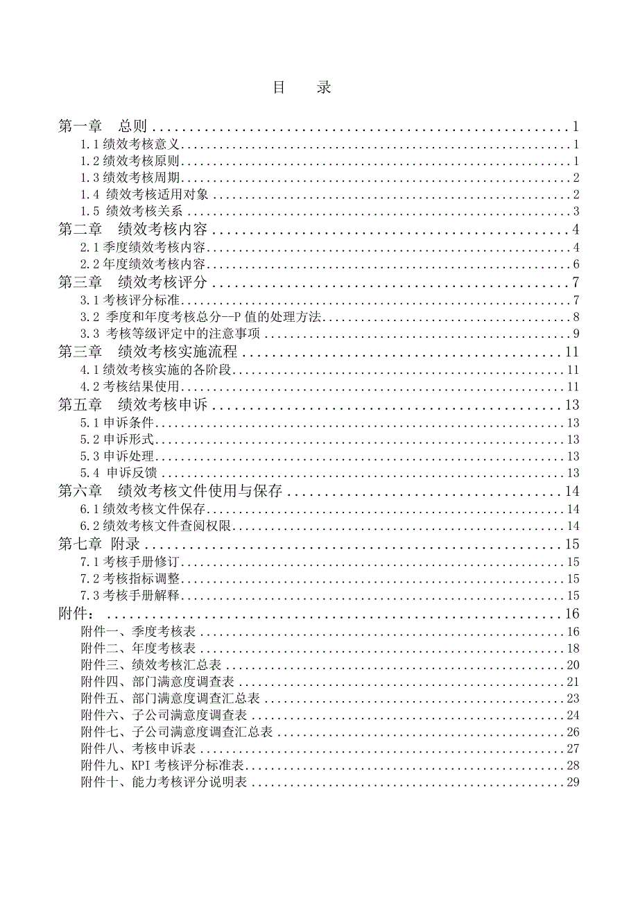 某集团有限公司绩效考核手册2_第2页