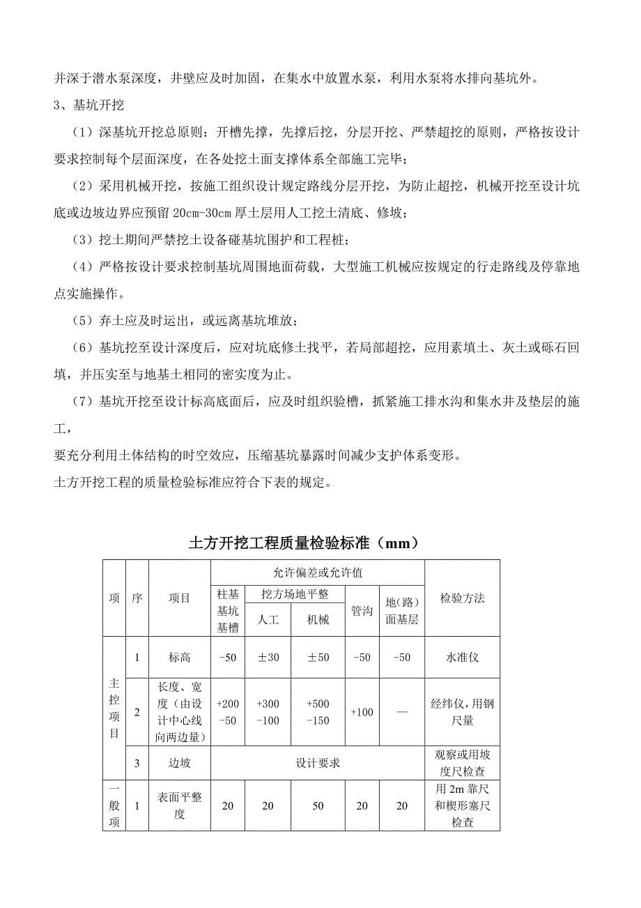 基坑开挖及土方工程模板_第5页