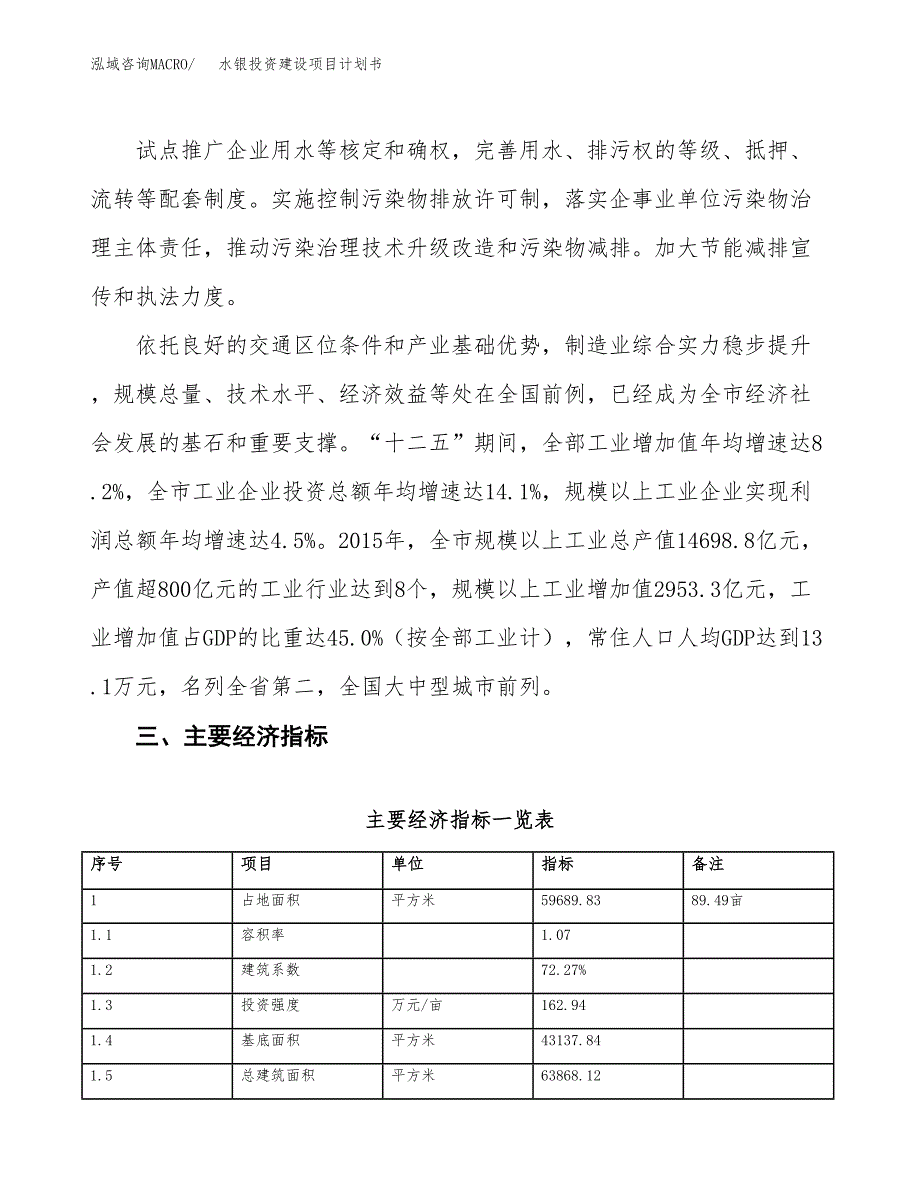 立项水银投资建设项目计划书_第4页