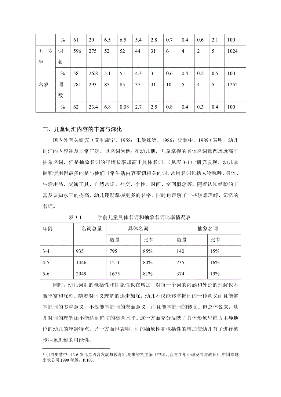 儿童词汇的发展及第二语言词汇的习得_第3页